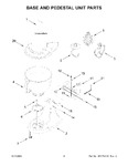 Diagram for 03 - Base And Pedestal Unit Parts