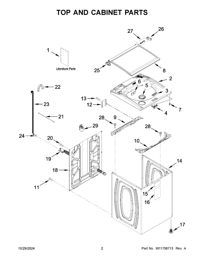 Diagram for CWW4512RW0