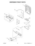 Diagram for 09 - Dispenser Front Parts