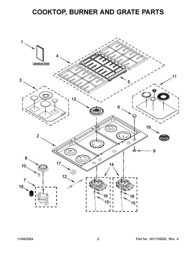Diagram for KCGS950ESS06