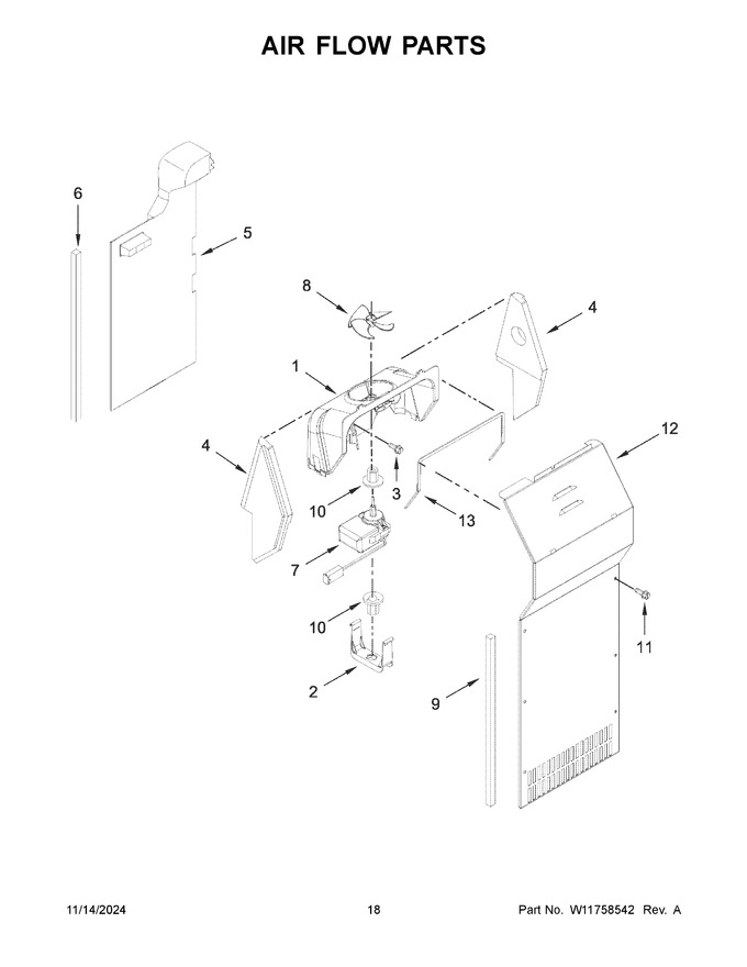 Diagram for WRS325SDHW11