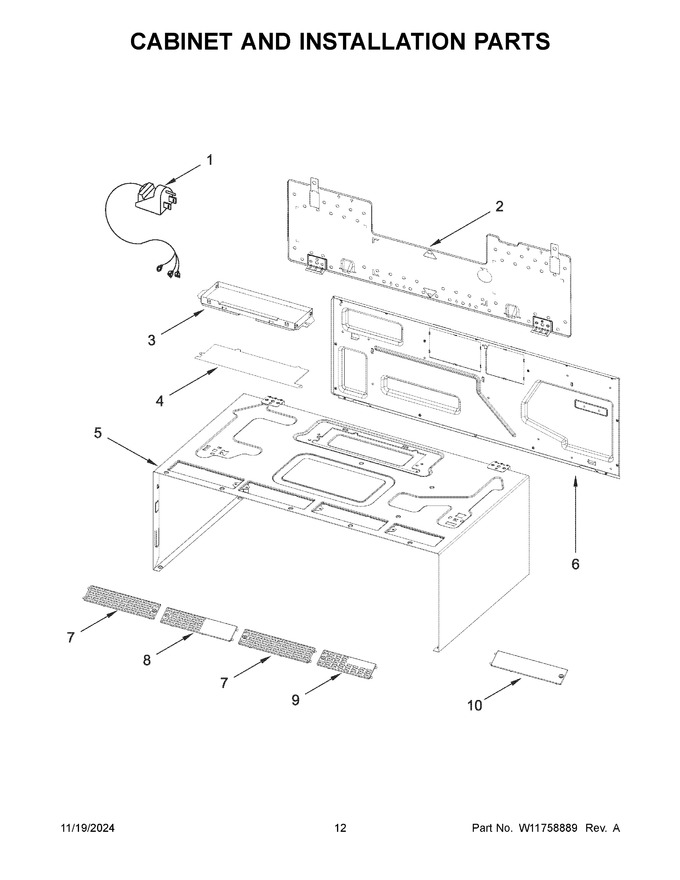 Diagram for WML75011HZ11