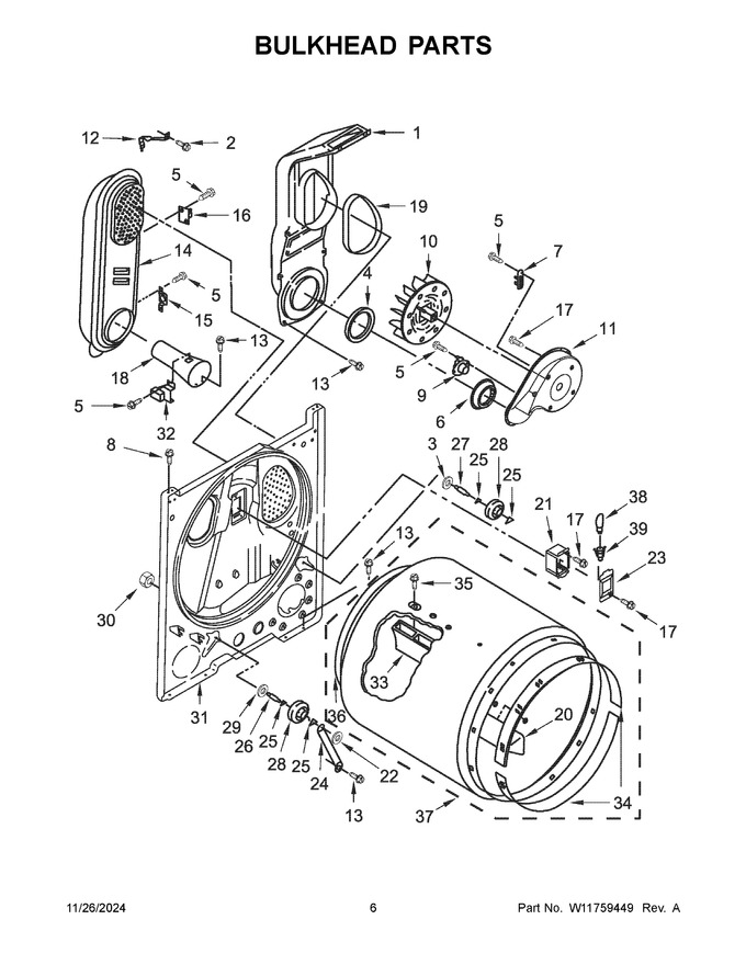 Diagram for CDGW7110RW0