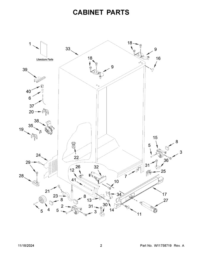 Diagram for WRS325SDHV11