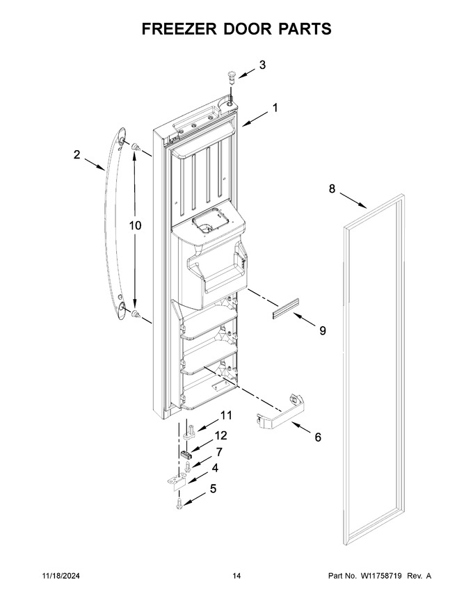 Diagram for WRS325SDHV11