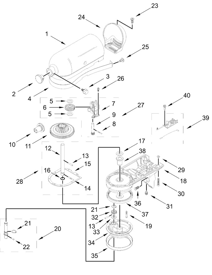 Diagram for 5KSM150PSBBK5