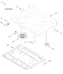 Diagram for Cooktop Parts