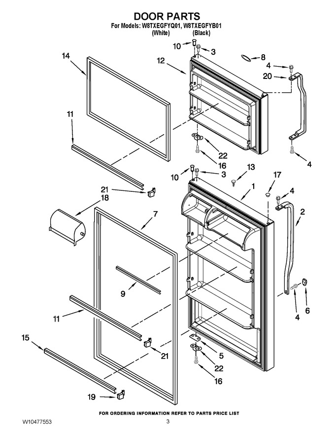 Diagram for W8TXEGFYQ01