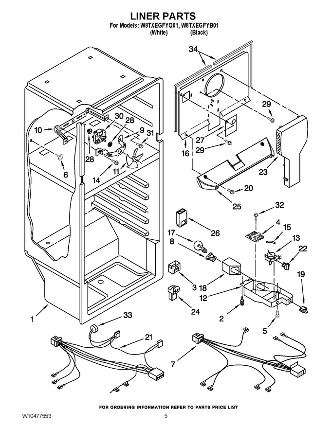 Diagram for W8TXEGFYQ01