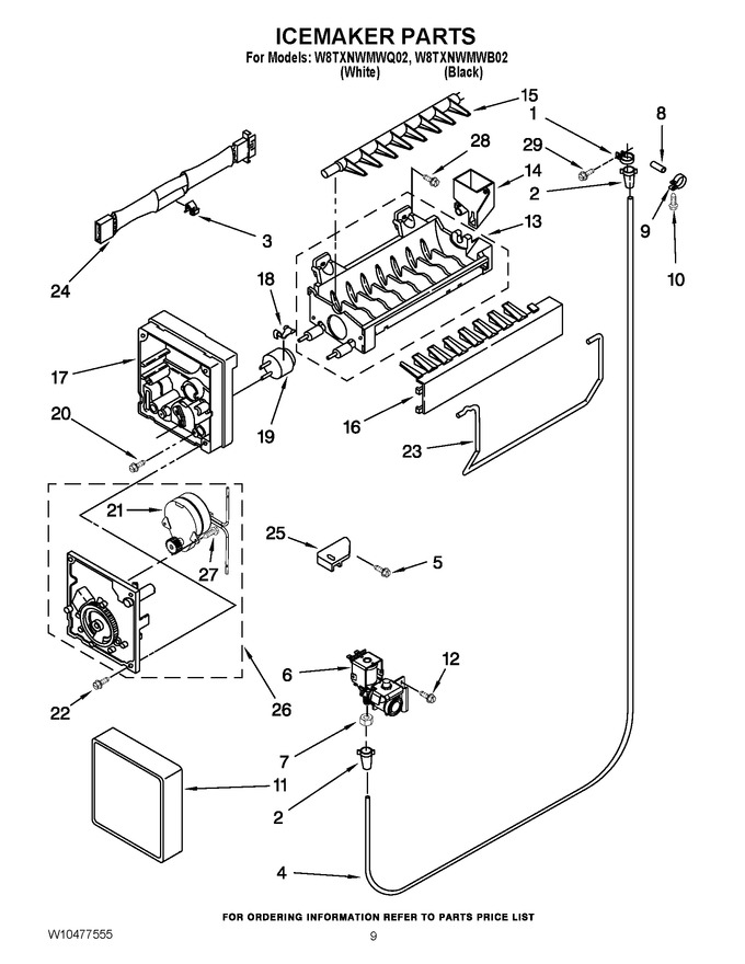 Diagram for W8TXNWMWB02