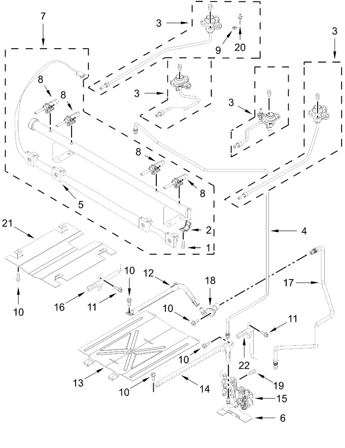 Diagram for CRGW3484RS0