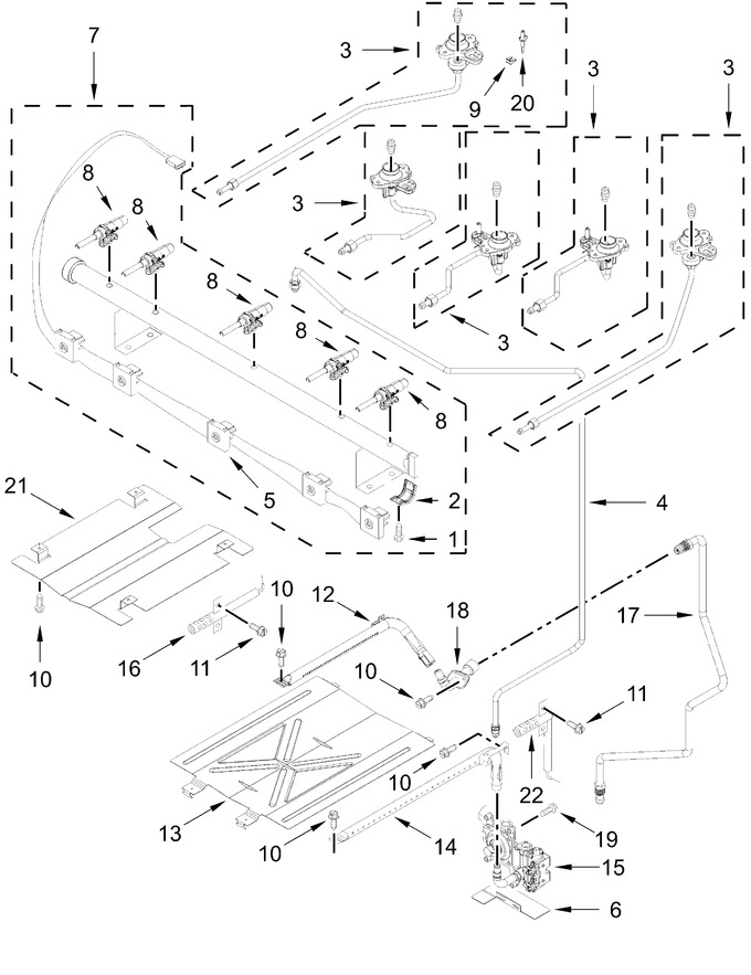 Diagram for CRGW3487RW0