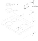 Diagram for Cooktop Parts