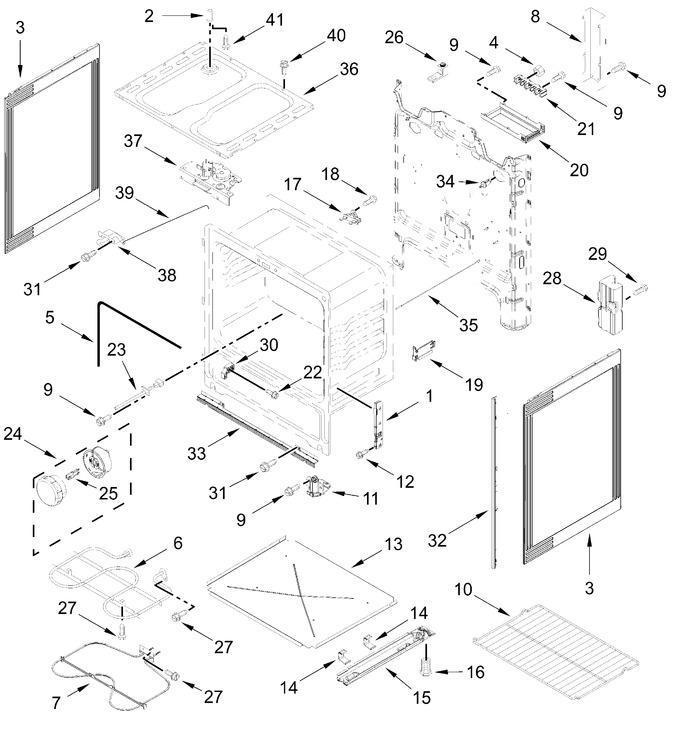 Diagram for CREW3552RW0