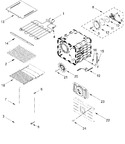 Diagram for Internal Oven Parts