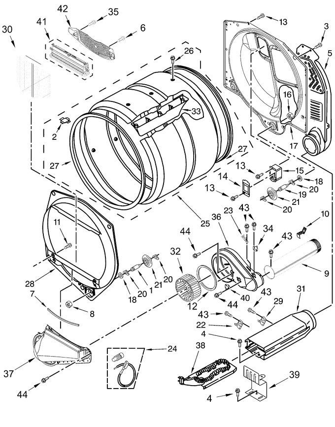 Diagram for MLE26PRLYW0