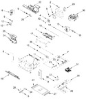 Diagram for Cabinet And Stirrer Parts