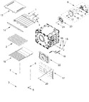 Diagram for Internal Oven Parts