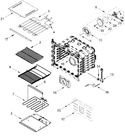 Diagram for Internal Oven Parts