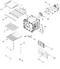 Diagram for Internal Oven Parts
