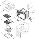 Diagram for Internal Oven Parts