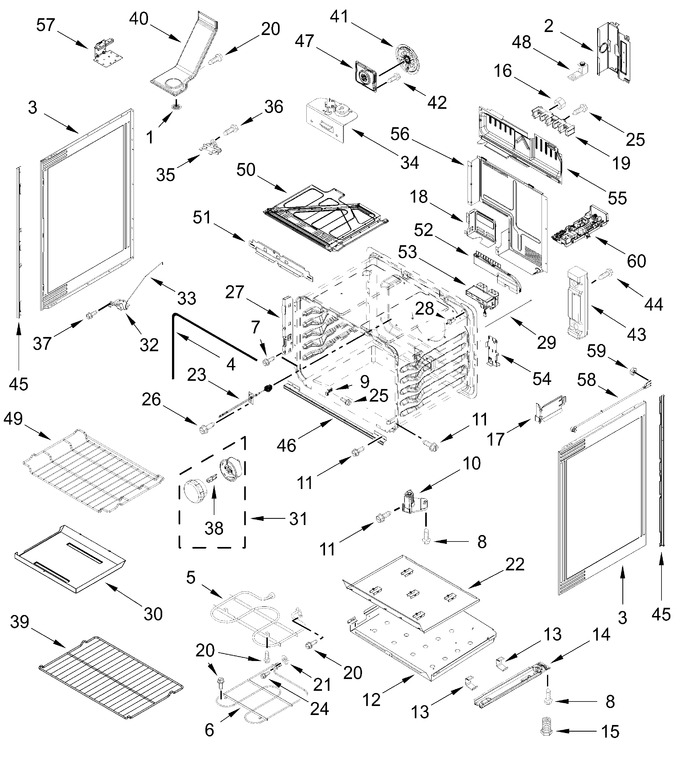 Diagram for YWSES7530RW0