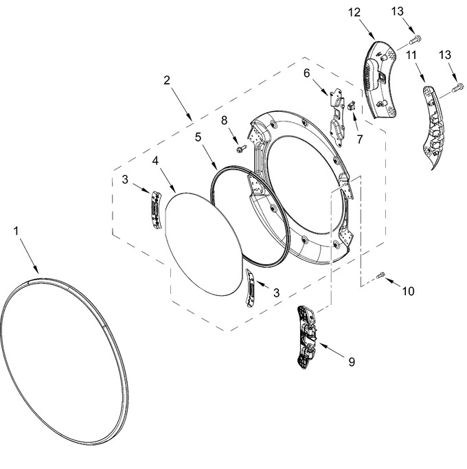 Diagram for YWHD560CHW2