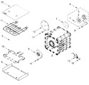 Diagram for Internal Oven Parts (18 In)