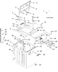 Diagram for Top And Cabinet Parts