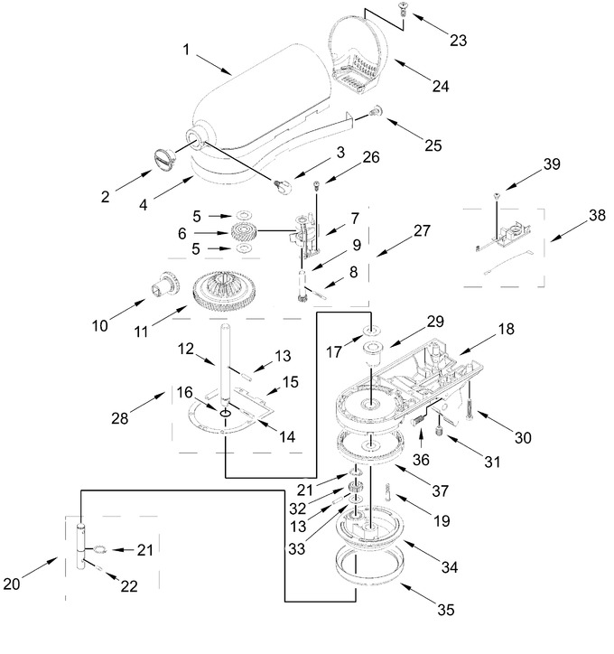 Diagram for 5KSM150PSPAC5