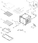 Diagram for Internal Oven Parts