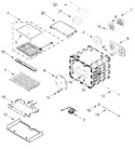 Diagram for Internal Oven Parts (30 In)