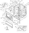 Diagram for Lower Cabinet And Front Panel Parts
