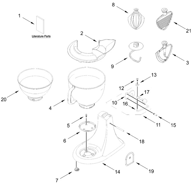 Diagram for KSM195PSBT5