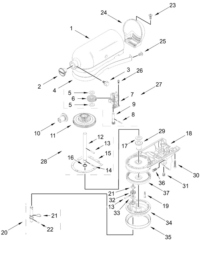 Diagram for KSM195PSBT5