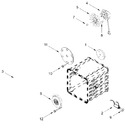 Diagram for Internal Oven Parts (18 In)
