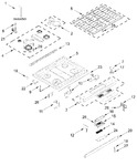 Diagram for Cooktop Parts
