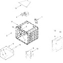 Diagram for Oven Parts (30 In)