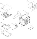 Diagram for Internal Oven Parts (18 In)