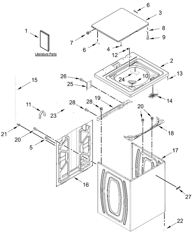 Diagram for MVW4005SW0