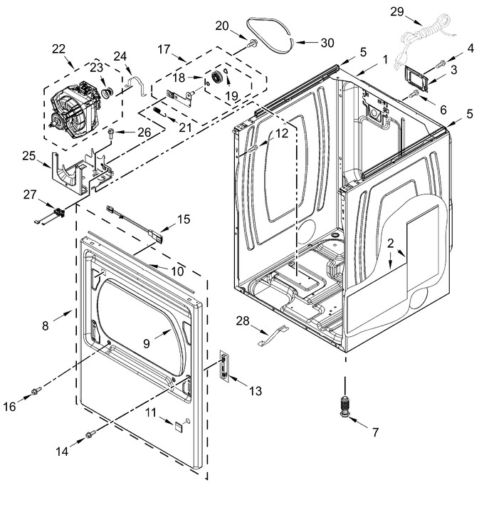 Diagram for MGD6230HW4