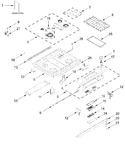 Diagram for Cooktop Parts
