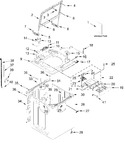 Diagram for Top And Cabinet Parts