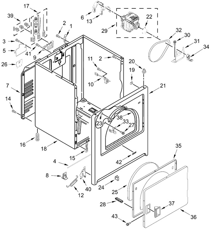 Diagram for MED4005SW0