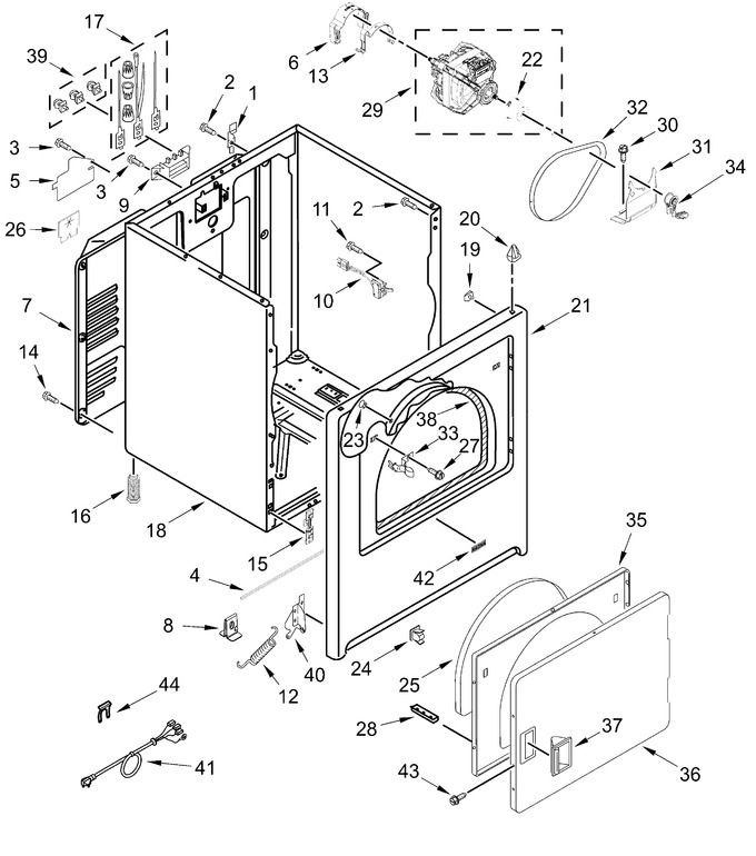 Diagram for YMED4005SW0