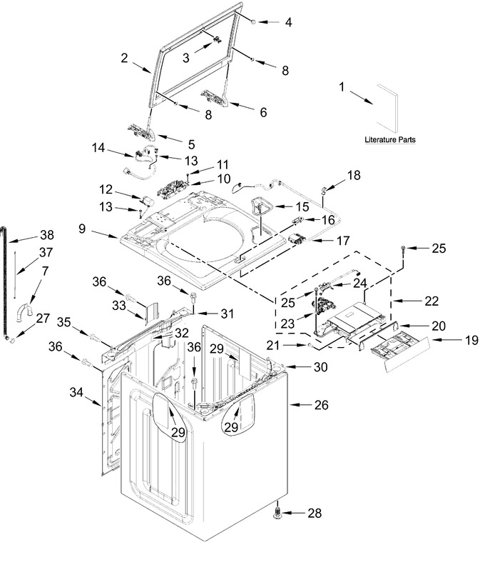 Diagram for ZWW5310RB0
