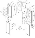 Diagram for Refrigerator Door Parts