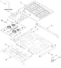 Diagram for Cooktop Parts
