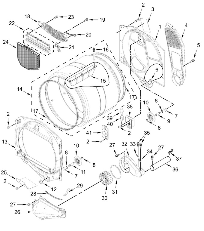 Diagram for MED6230RHW4