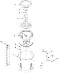 Diagram for Basket And Tub Parts